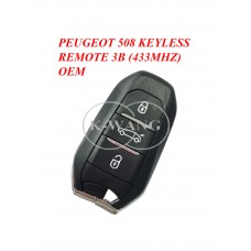 PEUGEOT 508 KEYLESS REMOTE 3B (433MHZ) OEM